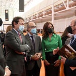 El presidente de la Junta de Castilla y León, Alfonso Fernández Mañueco, visita "Intur Negocios", junto a Javier Ortega, Ana Carlota Amigo y Alberto Alonso