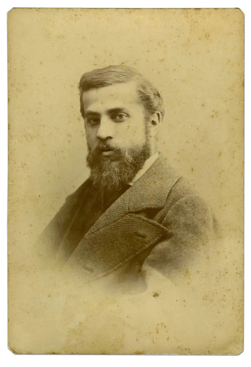 Retrato de Gaudí 1878, Museu de Reus (IMRC)AODOUARD I CÍA/MNAC (Foto de ARCHIVO)04/11/2016