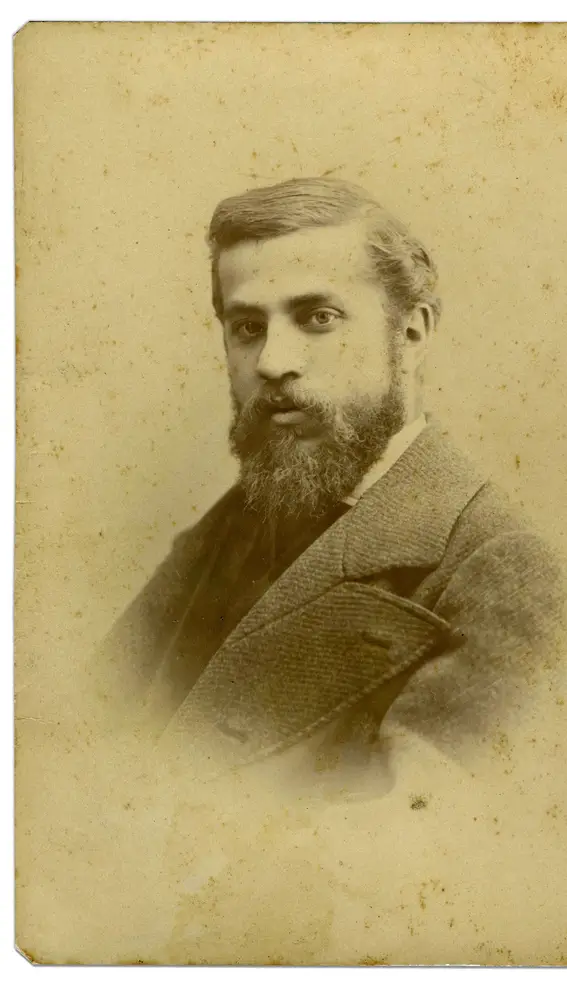 Retrato de Gaudí 1878, Museu de Reus (IMRC)AODOUARD I CÍA/MNAC (Foto de ARCHIVO)04/11/2016