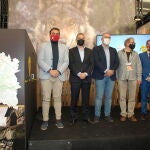 El presidente de la Diputación de Zamora; Francisco José Requejo; presenta en Intur, junto a los vicepresidentes José María Barrios y Jesús María Prada, y el alcalde de Toro, Tomás del Bien, entre otros