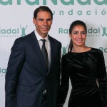 Rafa Nadal y su esposa, Mery Perelló