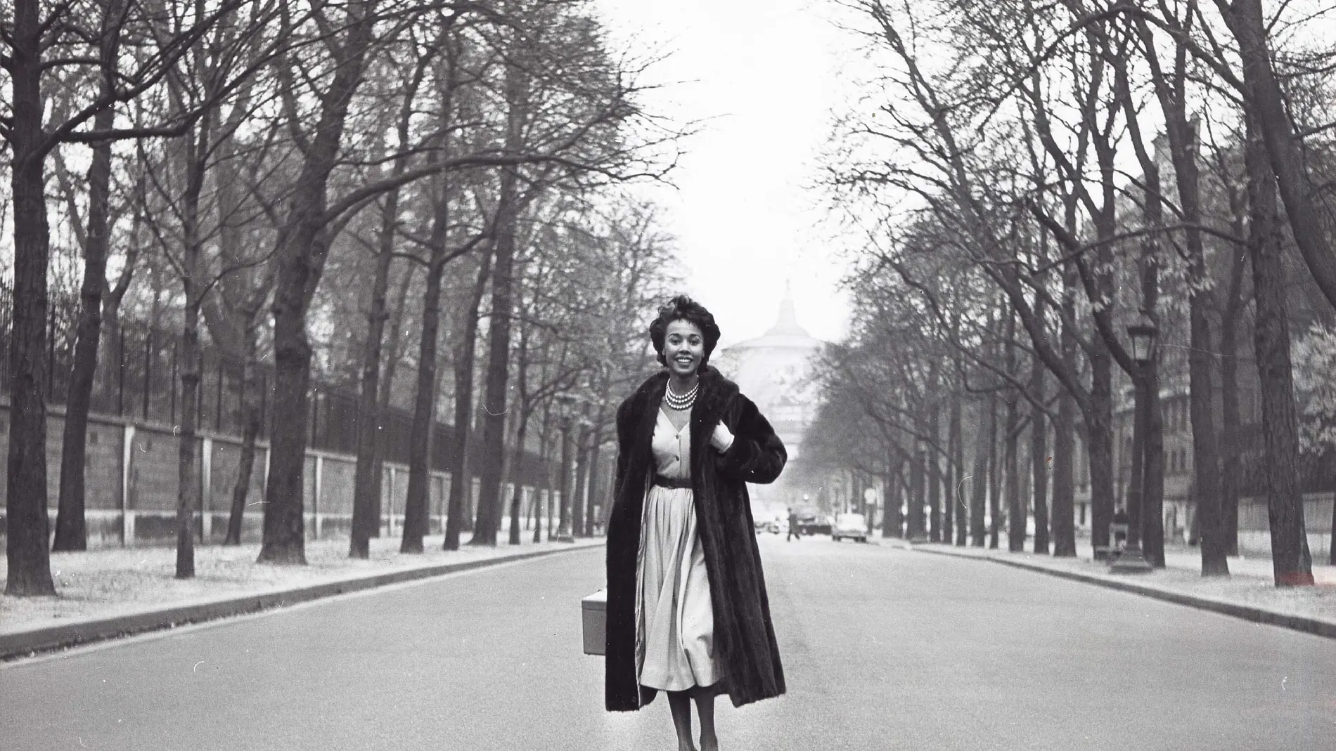 DIAHANN CARROLL in Paris.