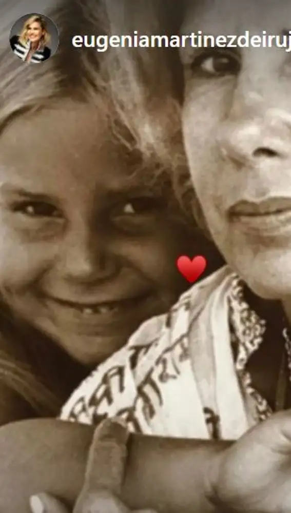Imagen de Eugenia Martínez de Irujo con su madre, en Instagram