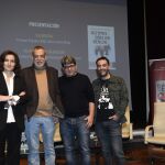 Los ganadores y la finalista del Premio Planeta, en la Fundación Cajasol