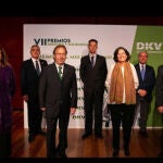 Los premiados en la edición VII de los galardones que entrega DKV seguros