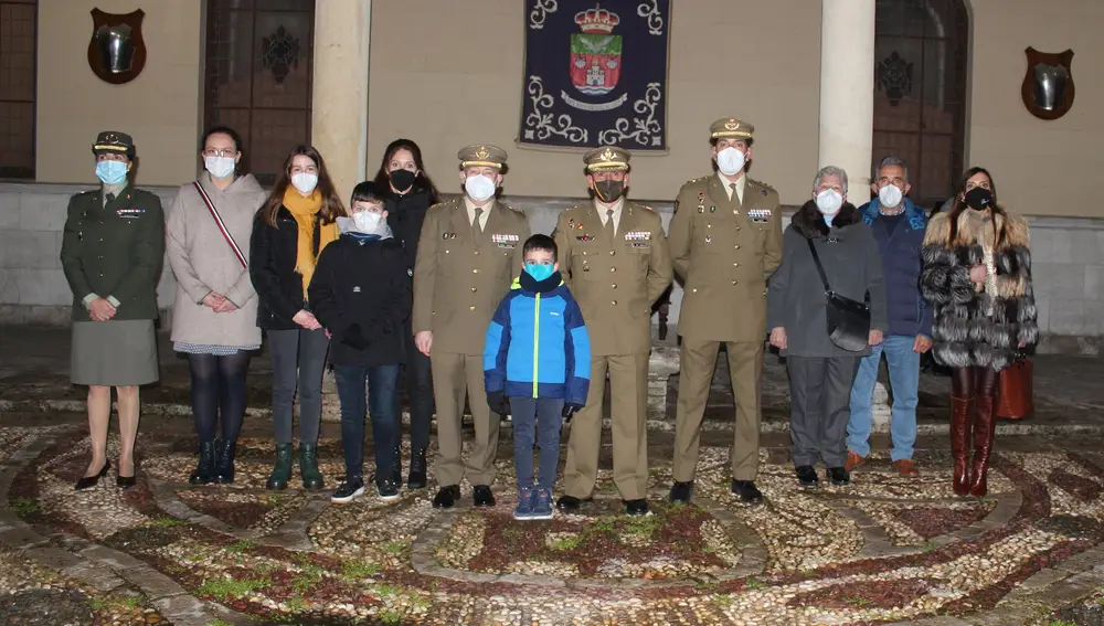 Acto de homenaje en el Palacio Real de Valladolid