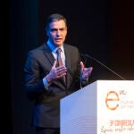 El presidente del Gobierno, Pedro Sánchez, interviene en el Congreso Anual de Multinacionales por marca España
