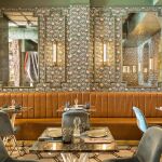 Interior del restaurante La Revuelta, en Madrid