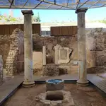 El altar a la diosa Isis situado en el Foro Romano de Cartagena