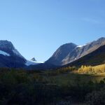 Entorno del glaciar Steindalsbreen, muy próximo a la ciudad de Trömso.