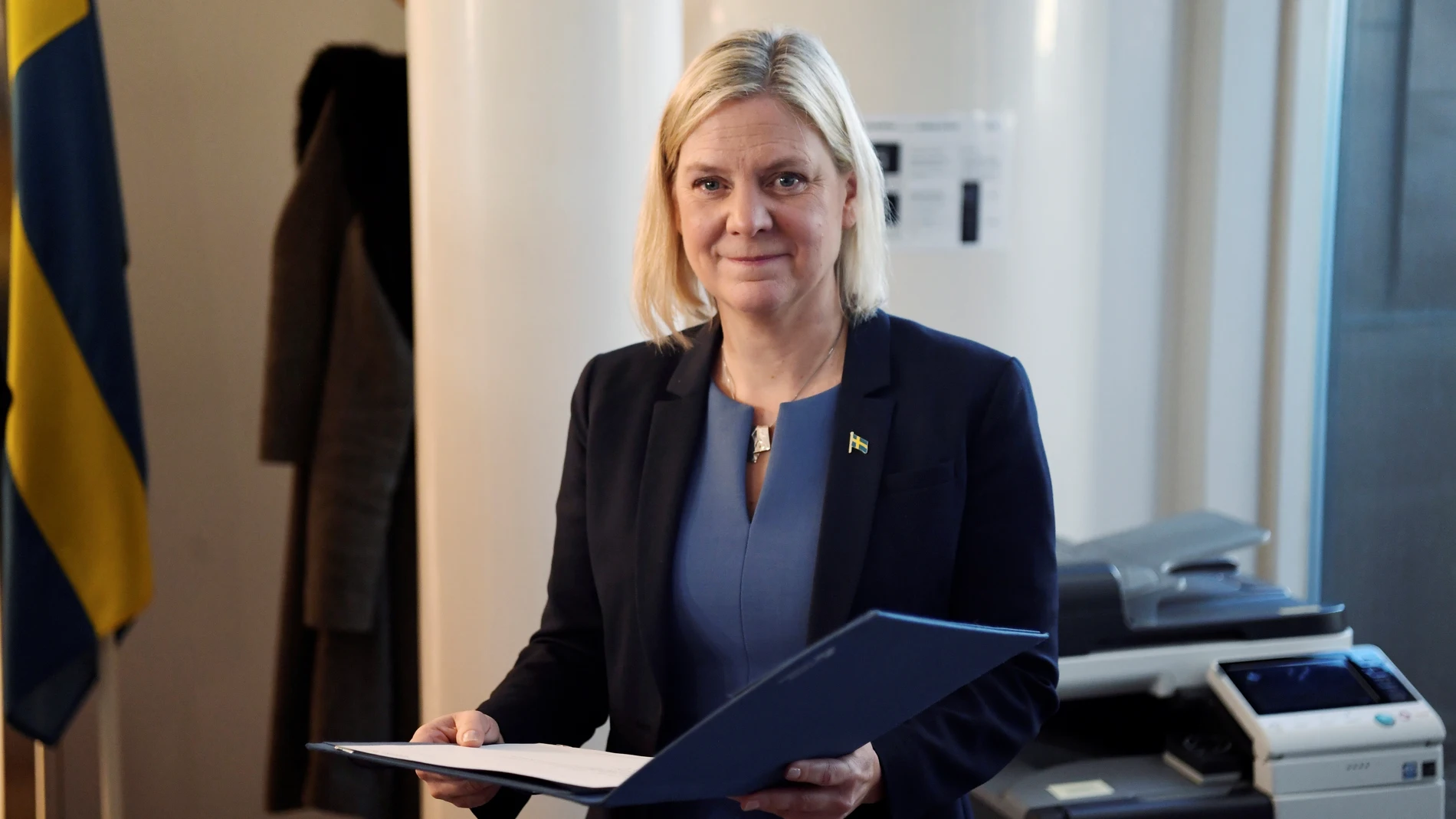 Magdalena Andersson sucederá el viernes a Stefan Löfven como primera ministra de Suecia