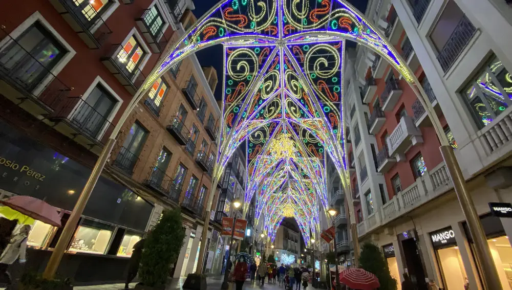 Luces navideñas en Valladolid.EUROPA PRESS25/11/2021