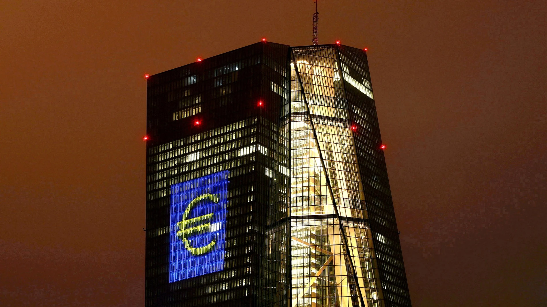 La sede del Banco Central Europeo (BCE) en Frankfurt (Alemania)