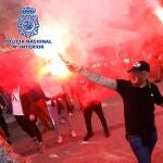 Uno de los manifestantes