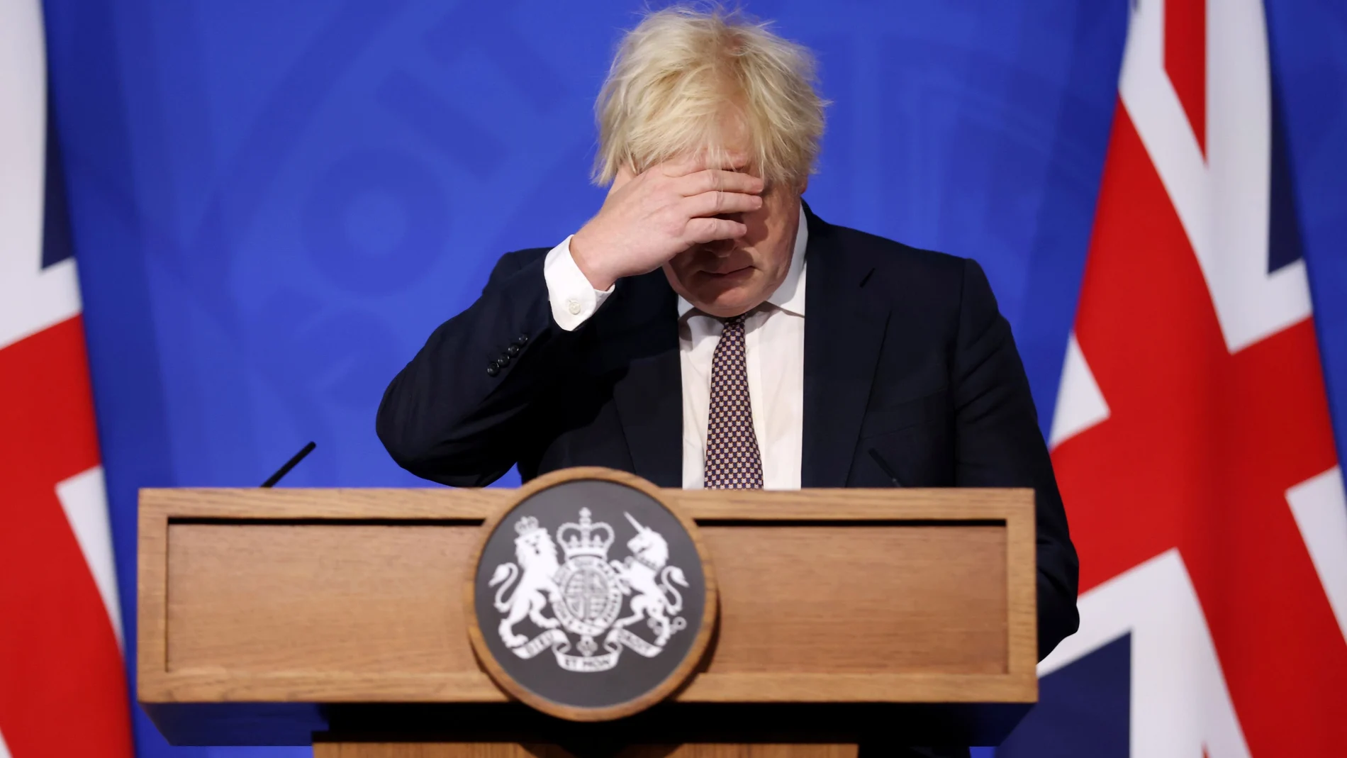 Boris Johnson anunciaba ayer nuevas medidas anticovid