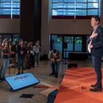El coordinador autonómico de Cs, Juan Marín, aspira a revalidar el cargo