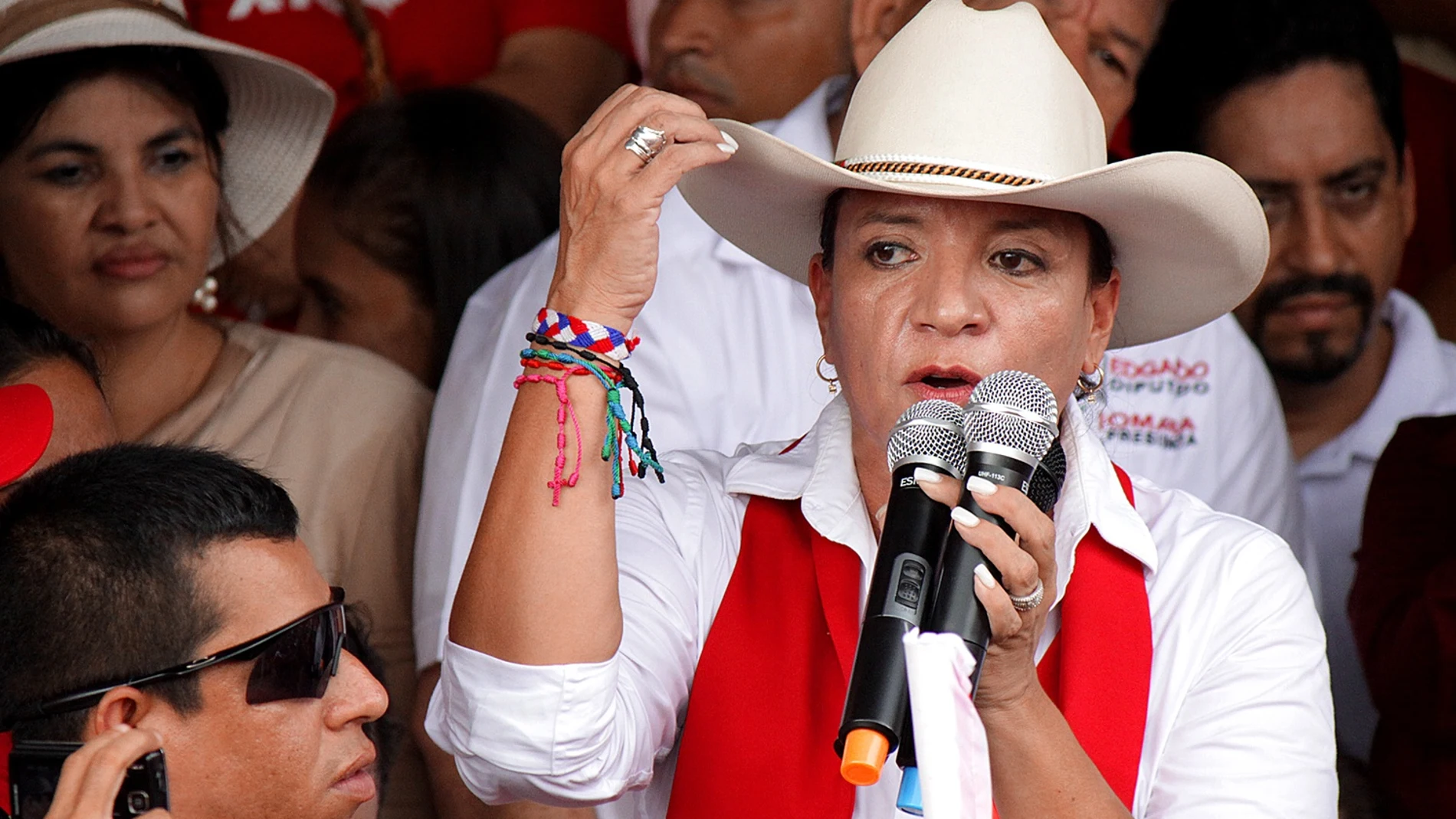 Xiomara Castro, candidata a la Presidencia de Honduras
