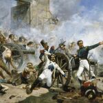 El célebre cuadro «Dos de mayo», de Joaquín Sorolla, sobre la Guerra de Independencia