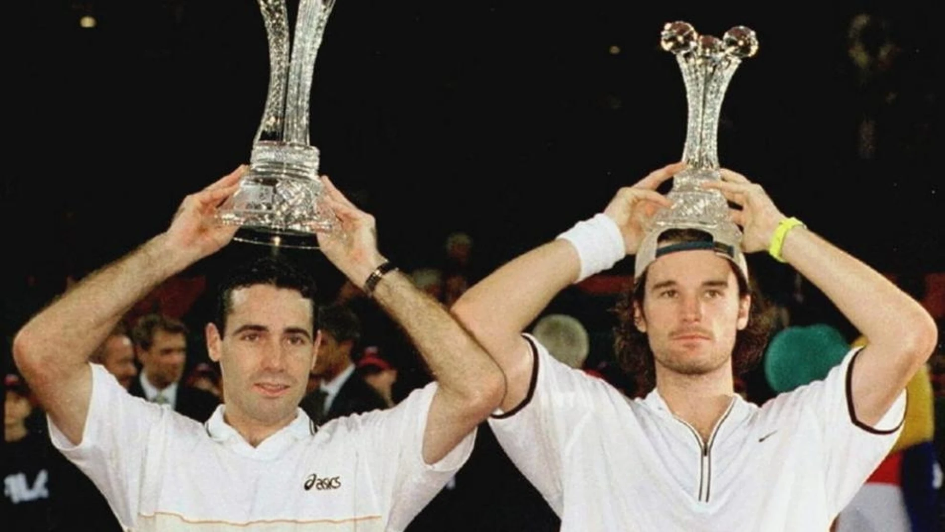 Álex Corretja, campeón del Masters de 1998 al derrotar en la final a Carlos Moyá