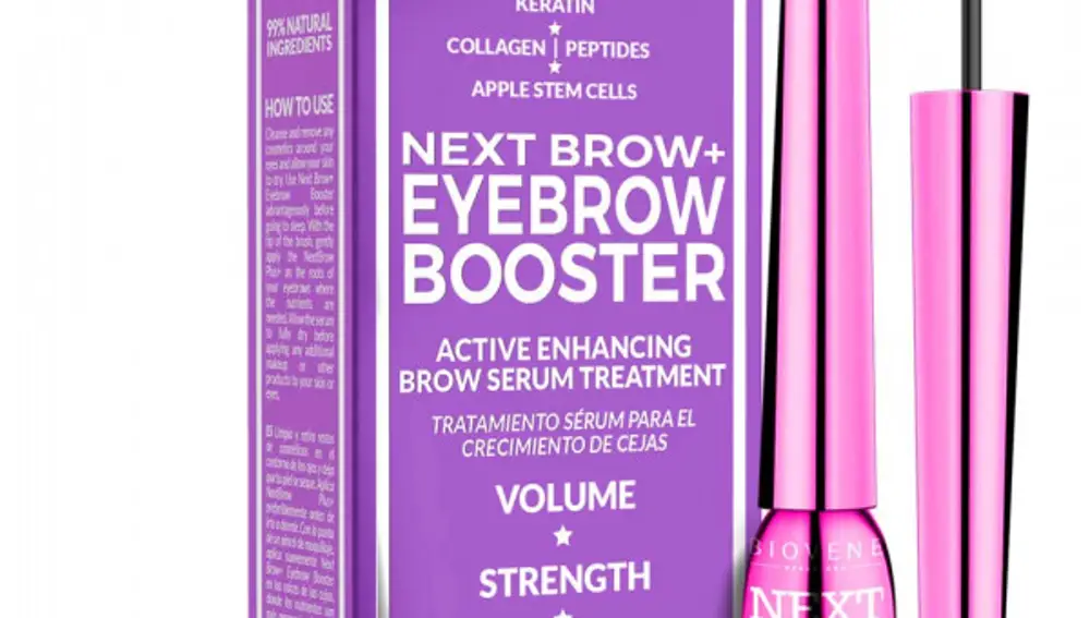 Sérum Nextbrow + Revitalizing Eyebrow Booster, de Biovene
