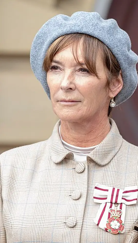 Fotografía de la duquesa de Northumberland, Jane Percy, en 2018