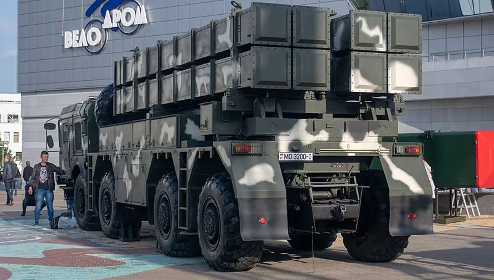 El sistema defensivo Polonez desarrollado por la industria militar bielorrusa