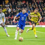 César Azpilicueta con el Chelsea.