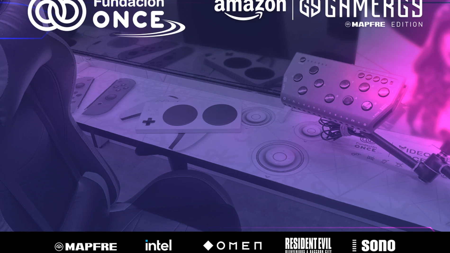 Fundación ONCE y AMAZON GAMERGY MAPFRE