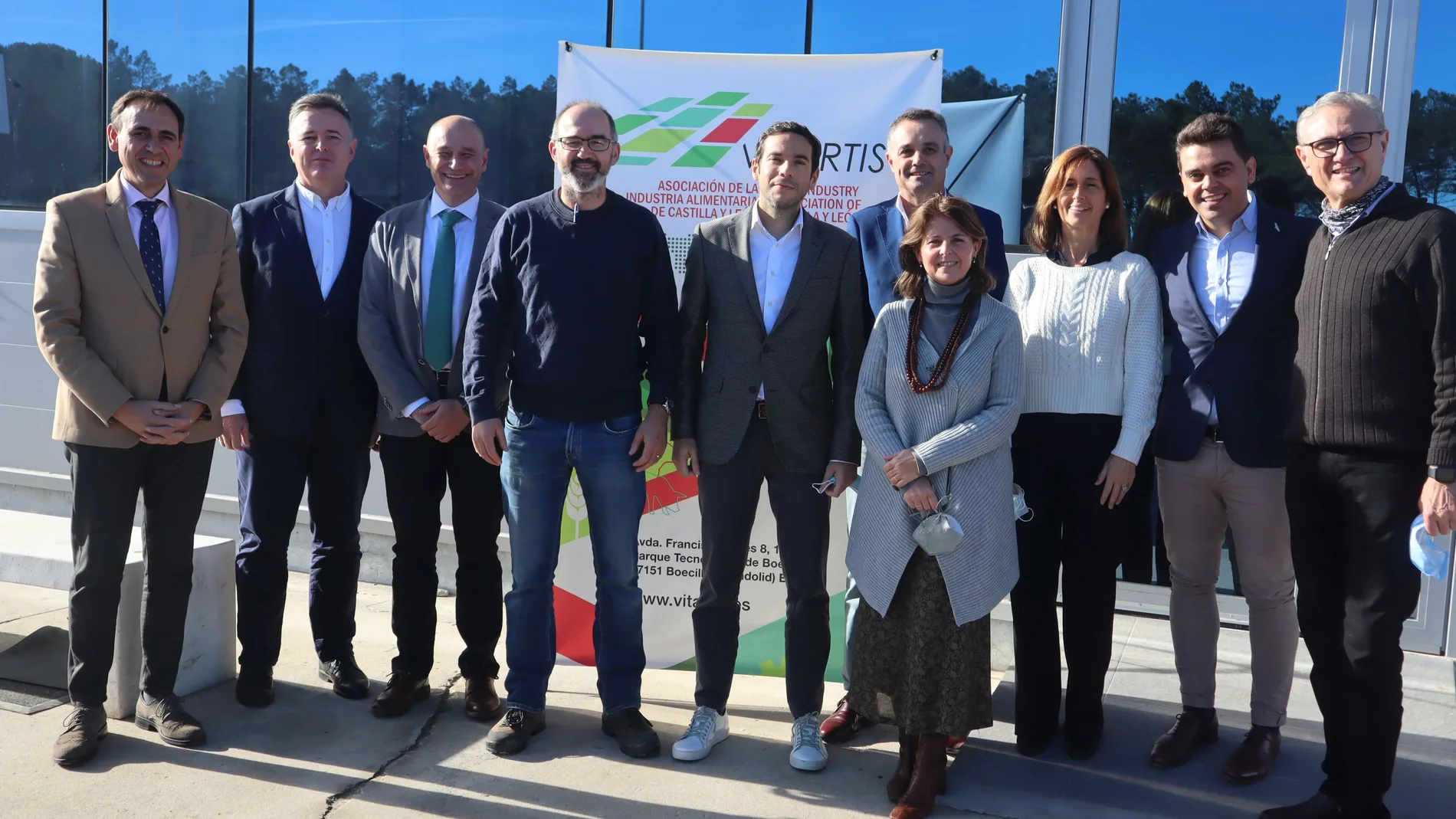 Junta directiva de Vitartis celebrada en Chañe (Segovia) presidida por Pedro Ruiz, CEO de Alma Carraovejas