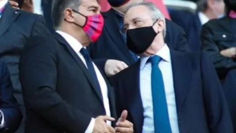 Joan Laporta y Florentino Pérez