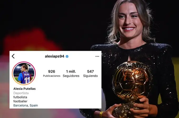 Alexia Putellas alcanza el millón de seguidores. ¿Falta de interés o de visibilidad del fútbol femenino?