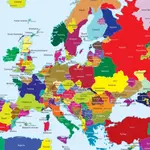 Mapa elaborado por el cartógrafo Theo Deutinger en el que recopila como quedaría el mapa europeo si todos los sueños independentistas se cumpliesen