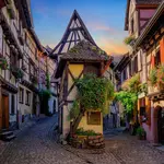 Fotografía de Eguisheim, Francia. El pueblo que sirvió de inspiración para la Bella y la Bestia