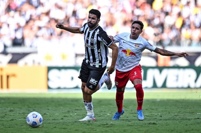 Diego Costa con el Atlético Mineiro. EFE/Yuri Edmundo