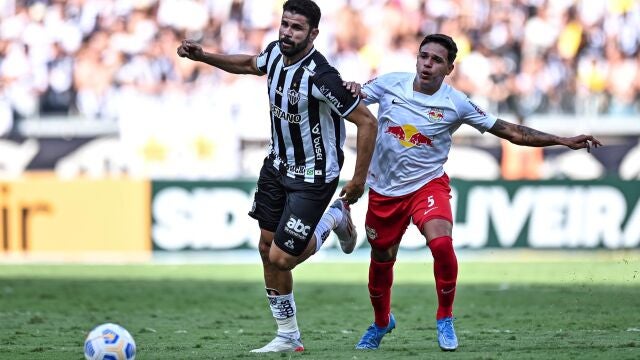 Diego Costa con el Atlético Mineiro. EFE/Yuri Edmundo