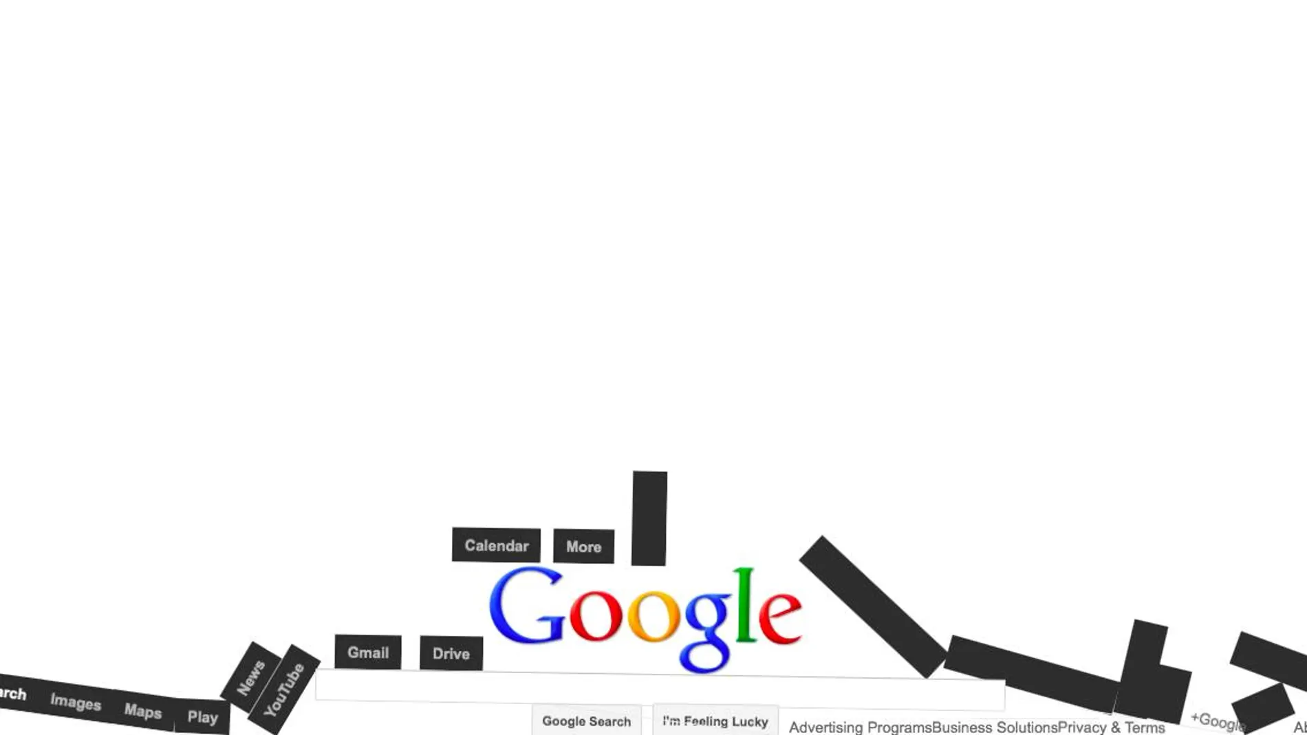 ¿Google se ha caído? No, es un easter egg del navegador.