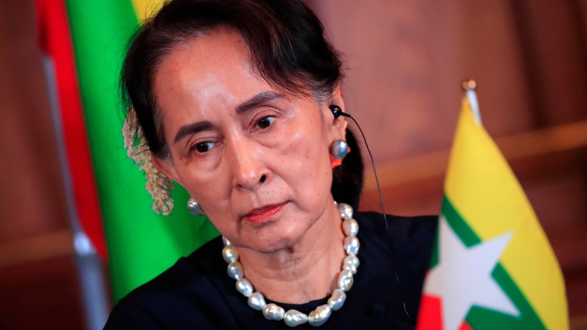 La Premio Nobel de la Paz Aung San Suu Kyi, en una foto de archivo
