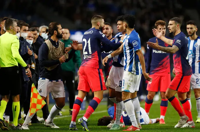 Oporto-Atlético: de las lágrimas de Luis Suárez a la gran bronca