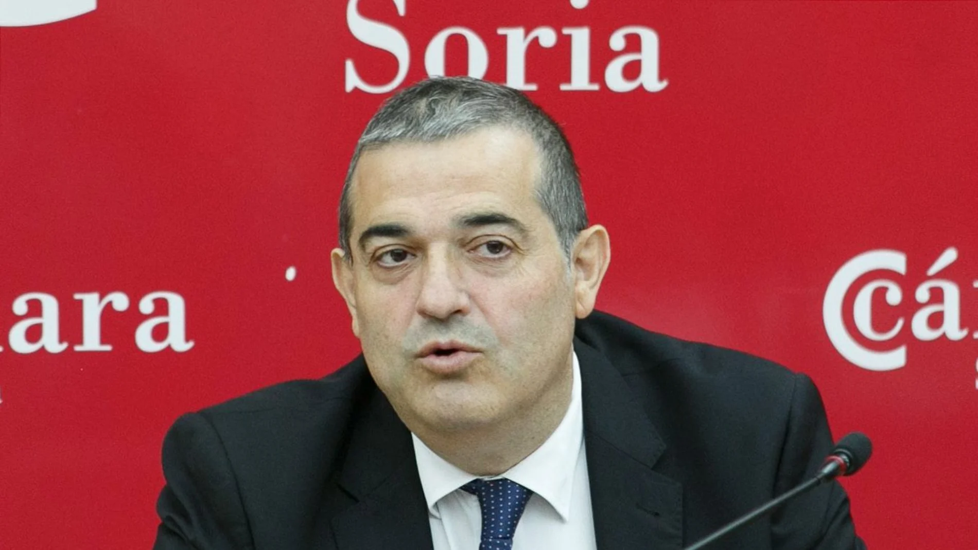 Alberto Santamaría, presidente de la Cámara de Comercio e Industria de Soria