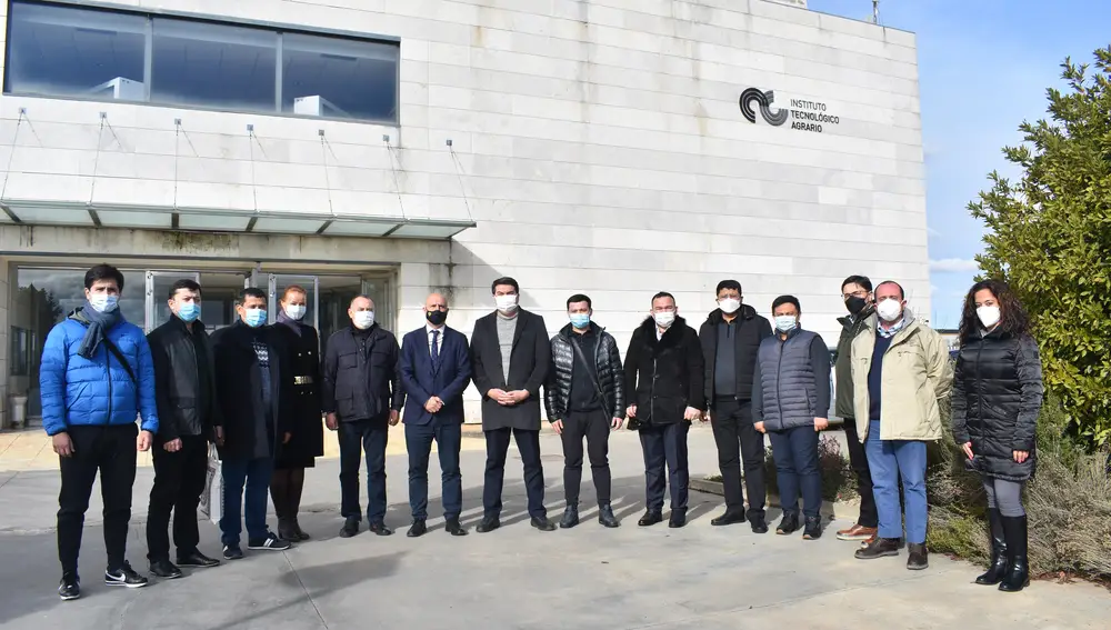 Una delegación de Uzbekistán visita el Itacyl