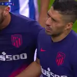 Las lágrimas de Luis Suárez al lesionarse ante el Oporto