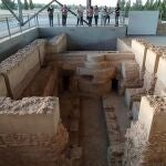 Imagen de las termas romanas de Herrera