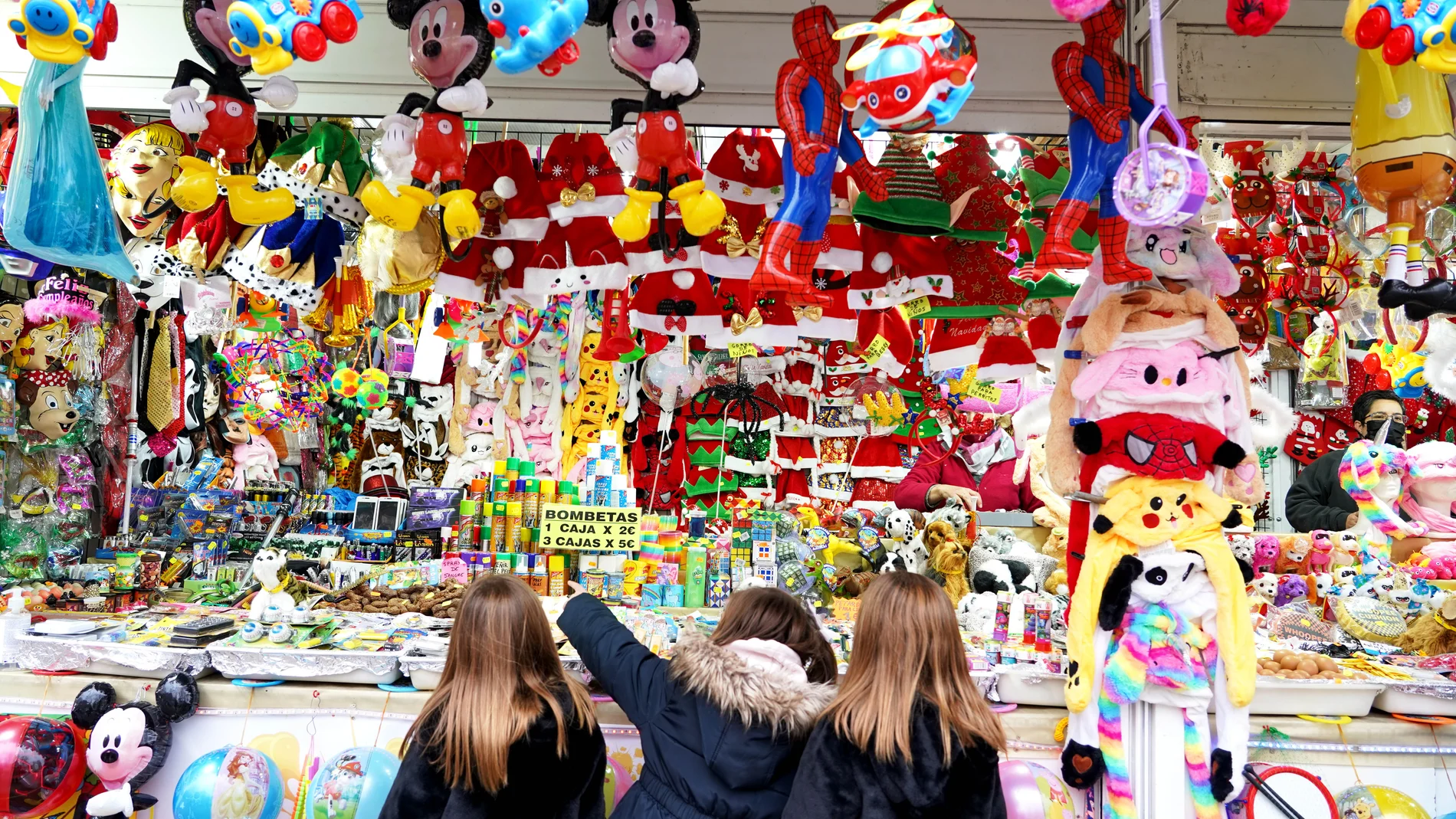 Mercado navideño de Valladolid