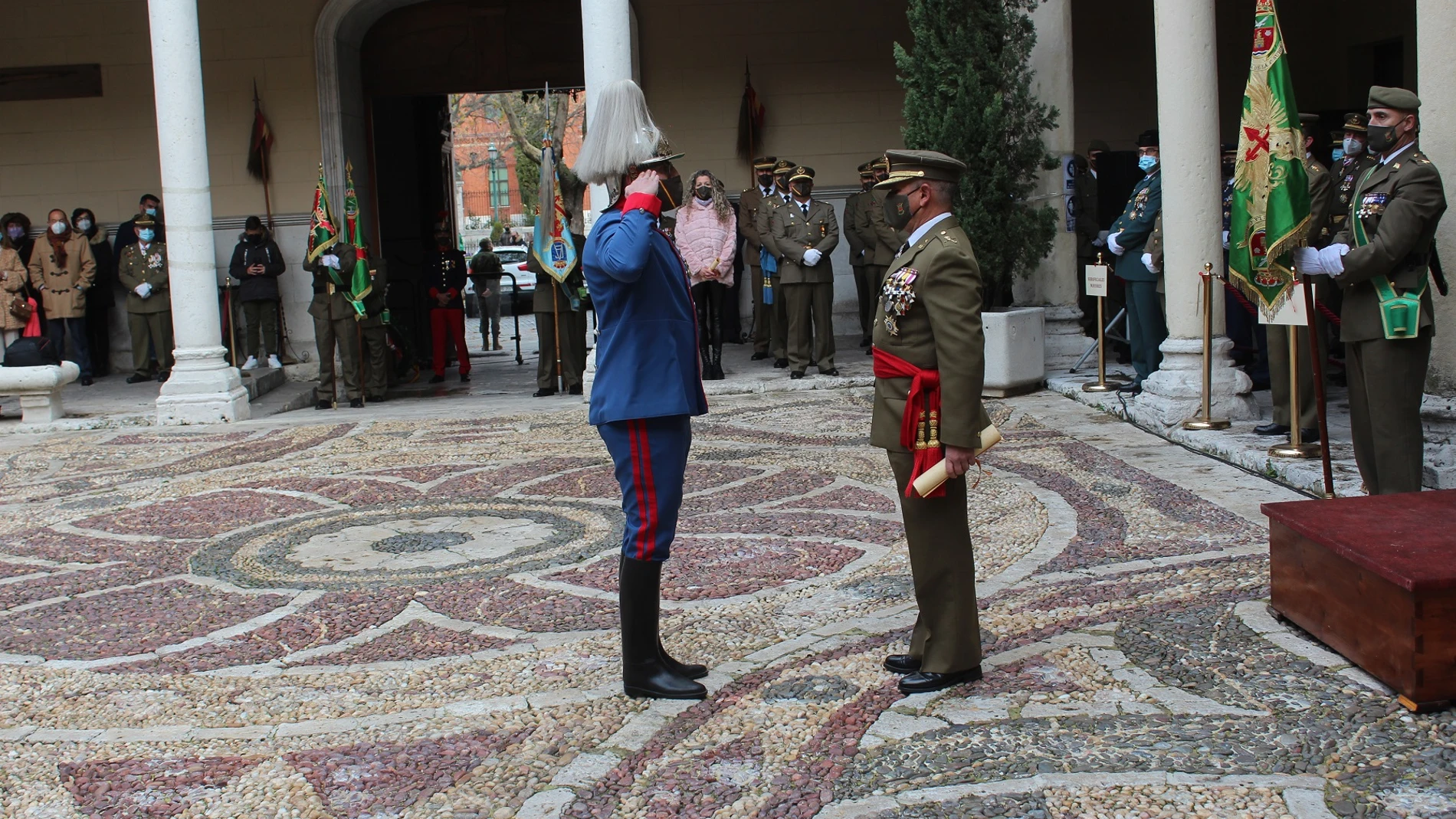 Actos de Inmaculada Concepción en el Palacio Real de Valladolid