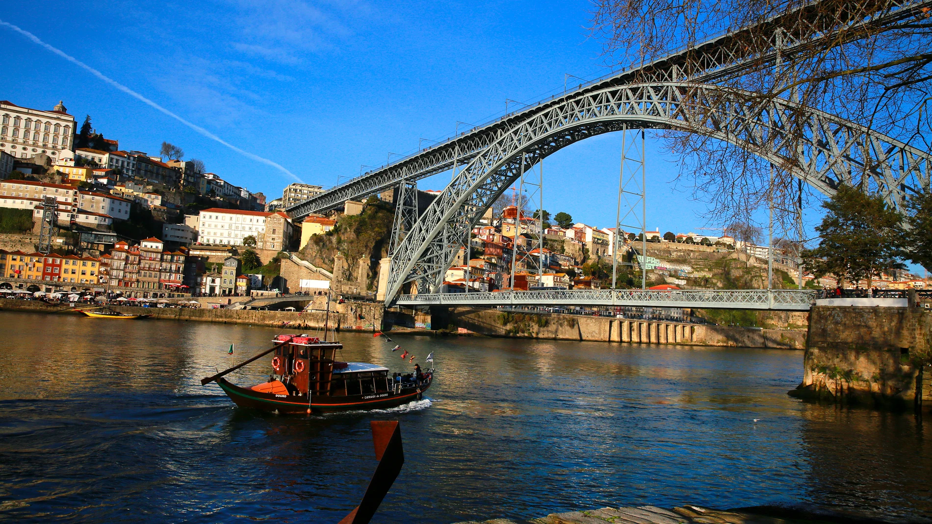 Panorámica del Puente Don Luis I