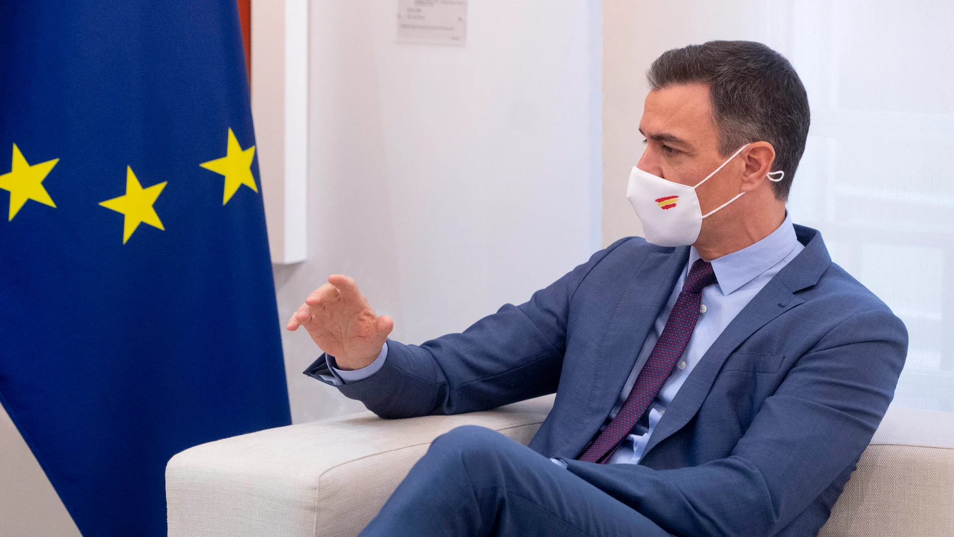 El presidente del Gobierno, Pedro Sánchez
