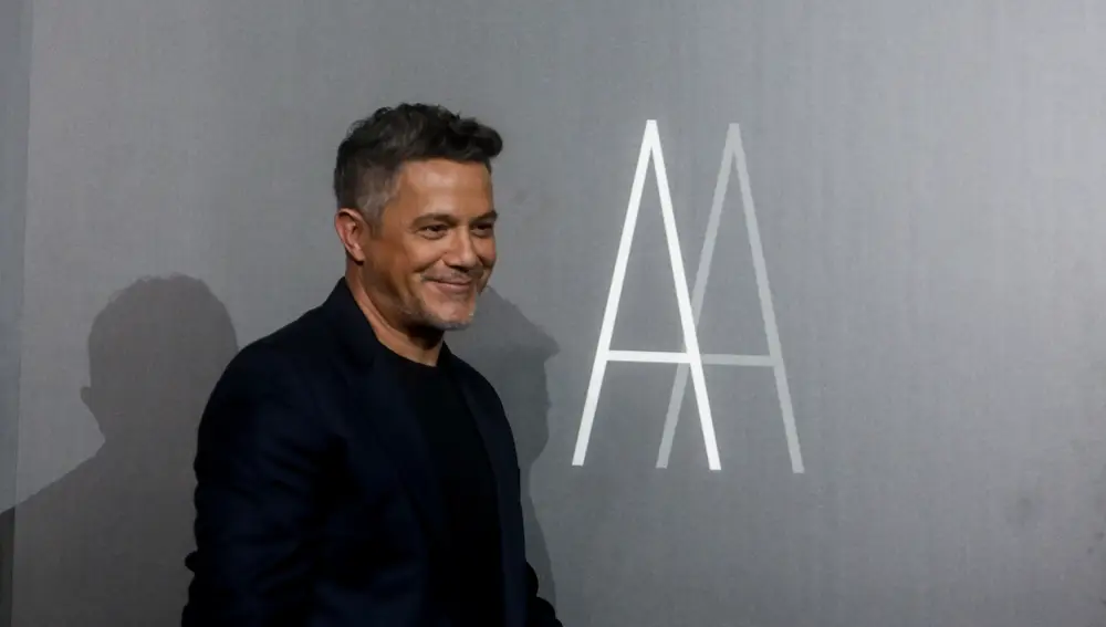 El cantante Alejandro Sanz, durante la presentación de su nuevo disco ‘Sanz’. Ricardo Rubio / Europa Press