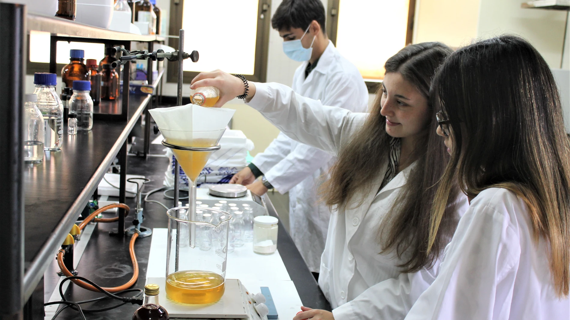 Estudiantes del Grado de Ciencia y Tecnología de la Universidad de León
