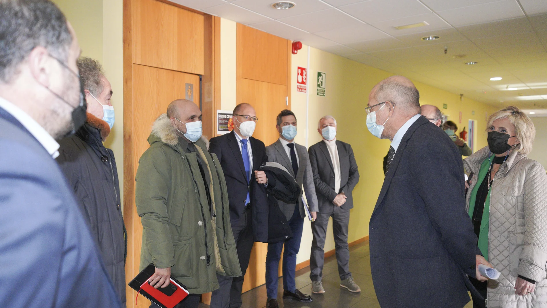 El vicepresidente Igea se reúne con representantes de distintos sectores de Castilla y León