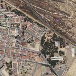 Mapa de la zona en la que ha tenido lugar el atropello